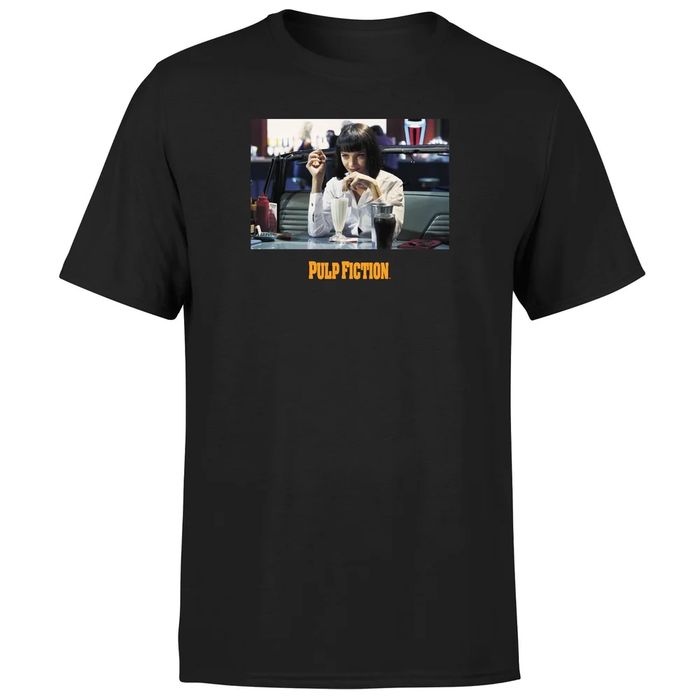 Pulp Fiction Mia Wallace Unisex T-Shirt - Black - S - Black Image 1