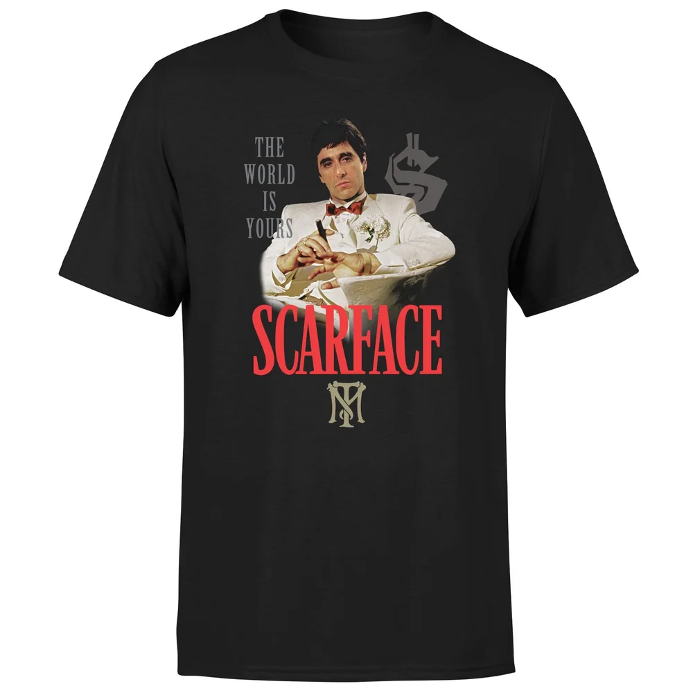 Scarface The World Is Yours Unisex T-Shirt - Black - S - Black Image 1