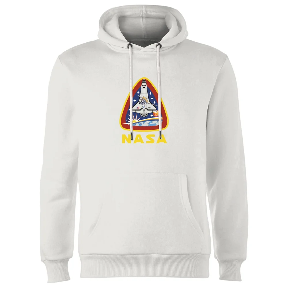 NASA Satellite Hoodie - White - S - White Image 1
