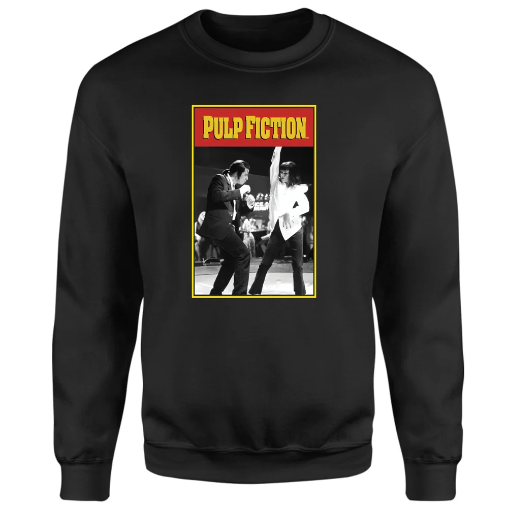 Pulp Fiction Dance Sweatshirt - Black - S - Black Image 1