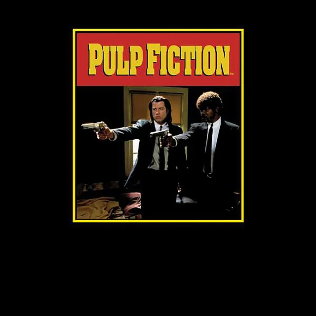 Pulp Fiction Say What Again Sweatshirt - Black