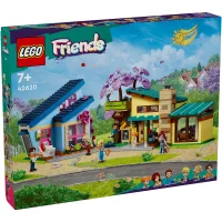 LEGO Friends Olly and Paisley's Family Houses Toy Set 42620