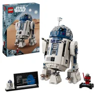 LEGO Star Wars R2-D2 Model, Buildable Toy Droid Figure 75379 - undefined undefined
