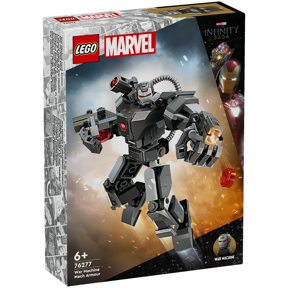 LEGO Marvel War Machine Mech Armour Building Toy Set 76277 Image 1