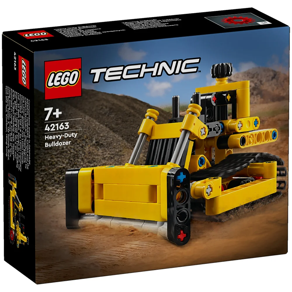 LEGO Technic Heavy-Duty Bulldozer Construction Toy 42163 Image 1