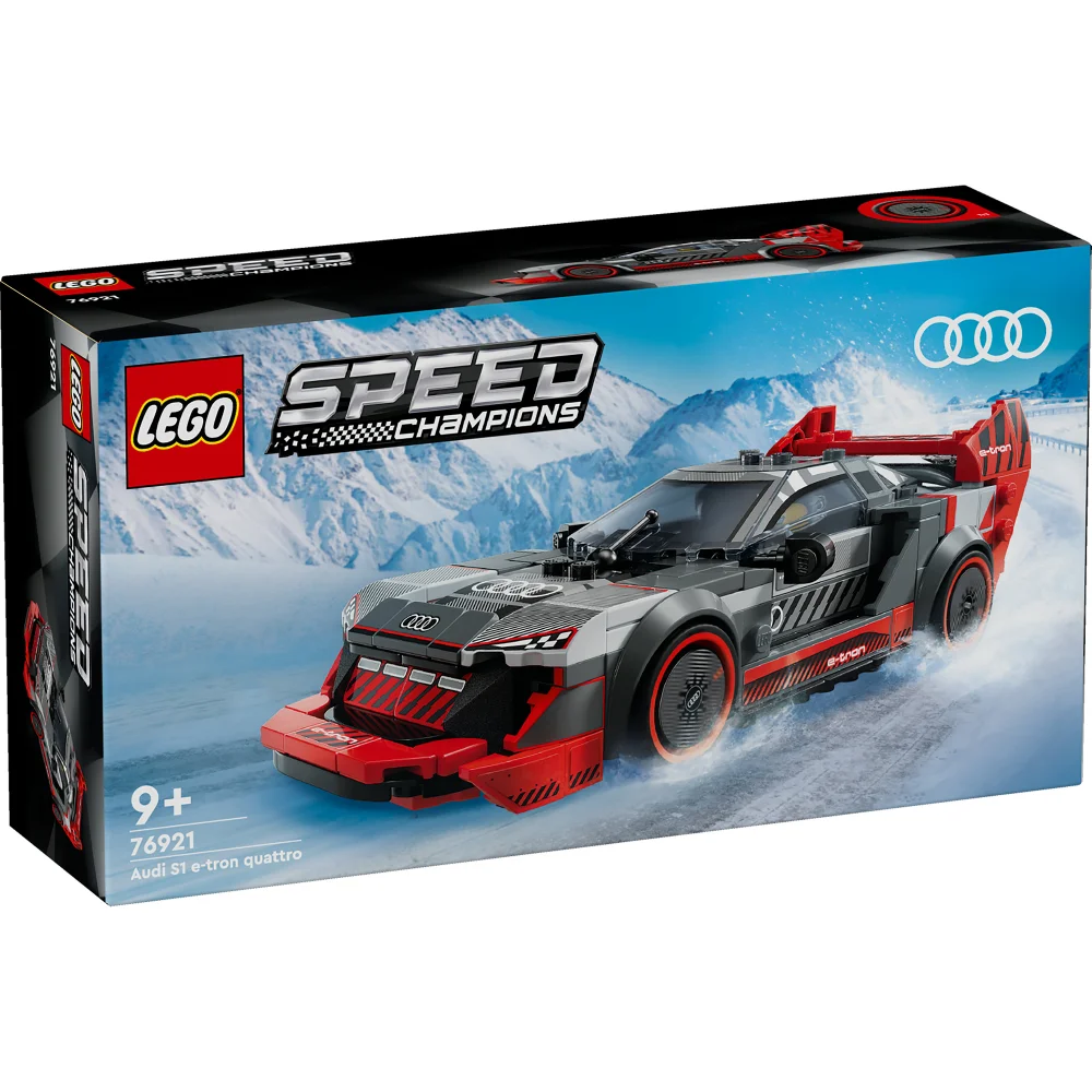 LEGO Speed Champions Audi S1 e-tron quattro Race Car Toy Set 76921 Image 1
