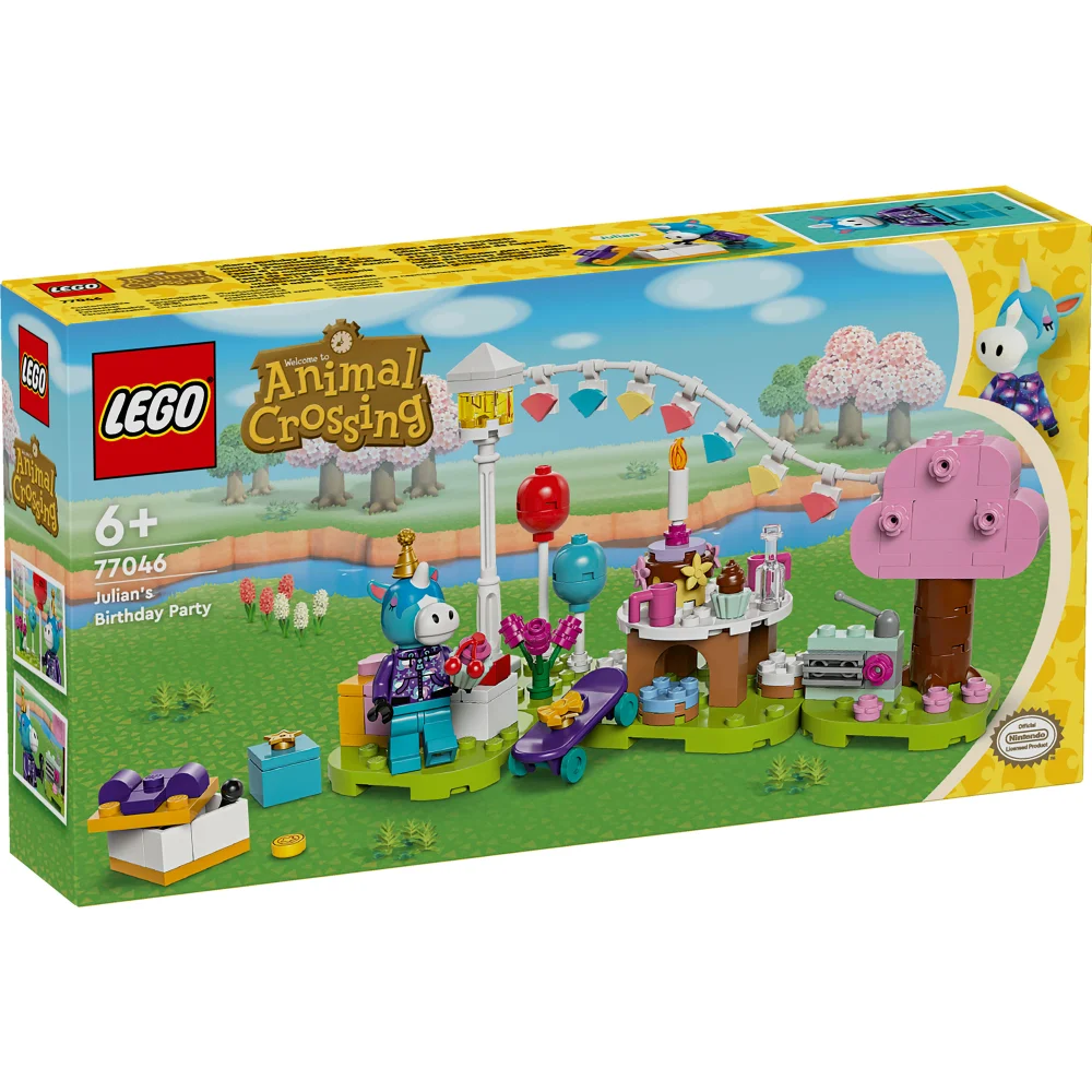 LEGO Animal Crossing Julian’s Birthday Party Creative Toy 77046 Image 1
