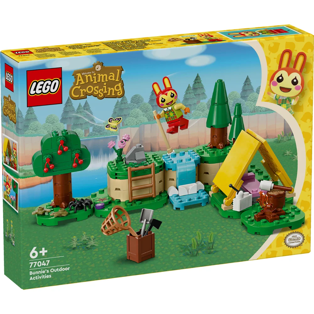 LEGO Animal Crossing Bunnie’s Outdoor Activities Creative Toy 77047 Image 1
