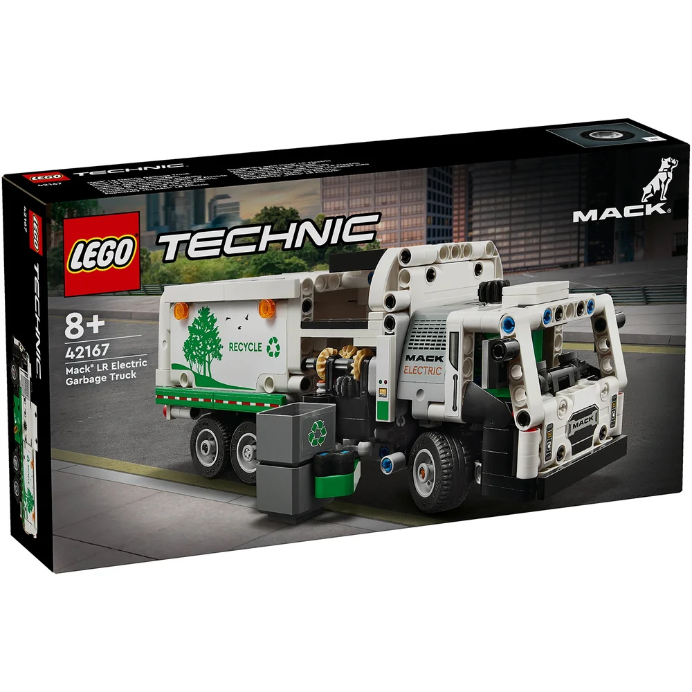 LEGO Technic Mack LR Electric Garbage Truck Toy 42167 Image 1