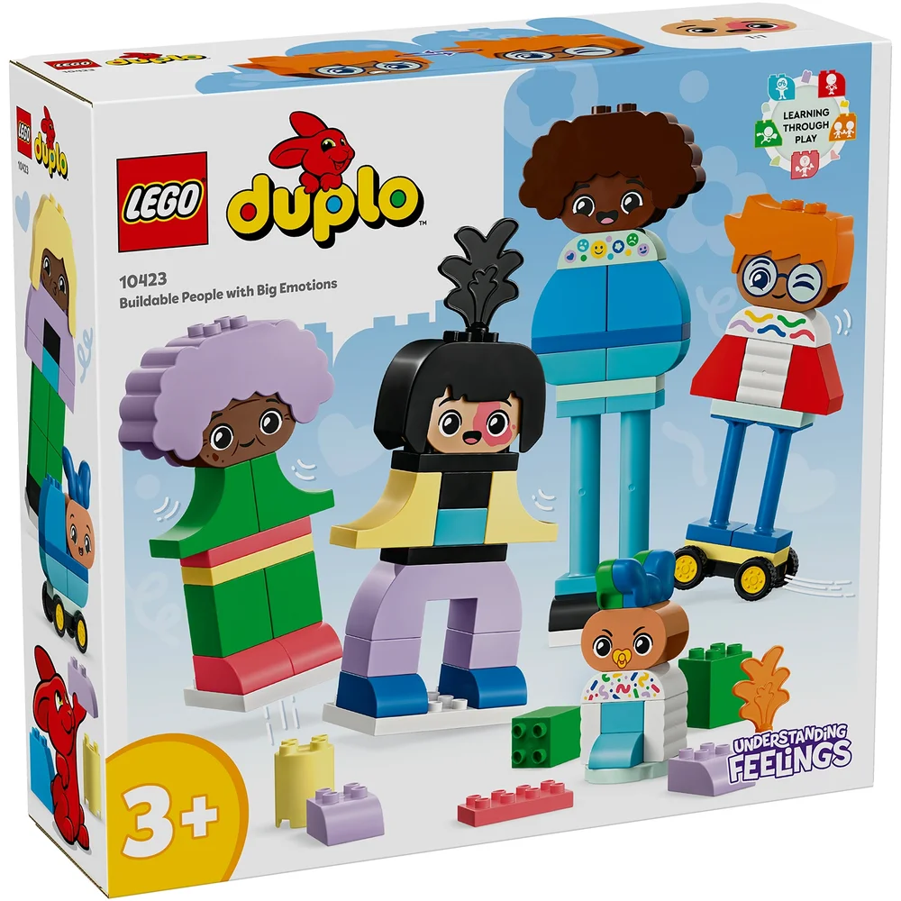 LEGO DUPLO Town Buildable People with Big Emotions Set 10423 Image 1