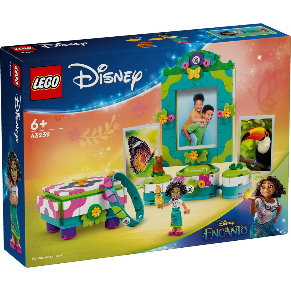 LEGO | Disney Encanto Mirabel’s Photo Frame and Jewellery Box Buildable Toy with Character 43239 Image 1