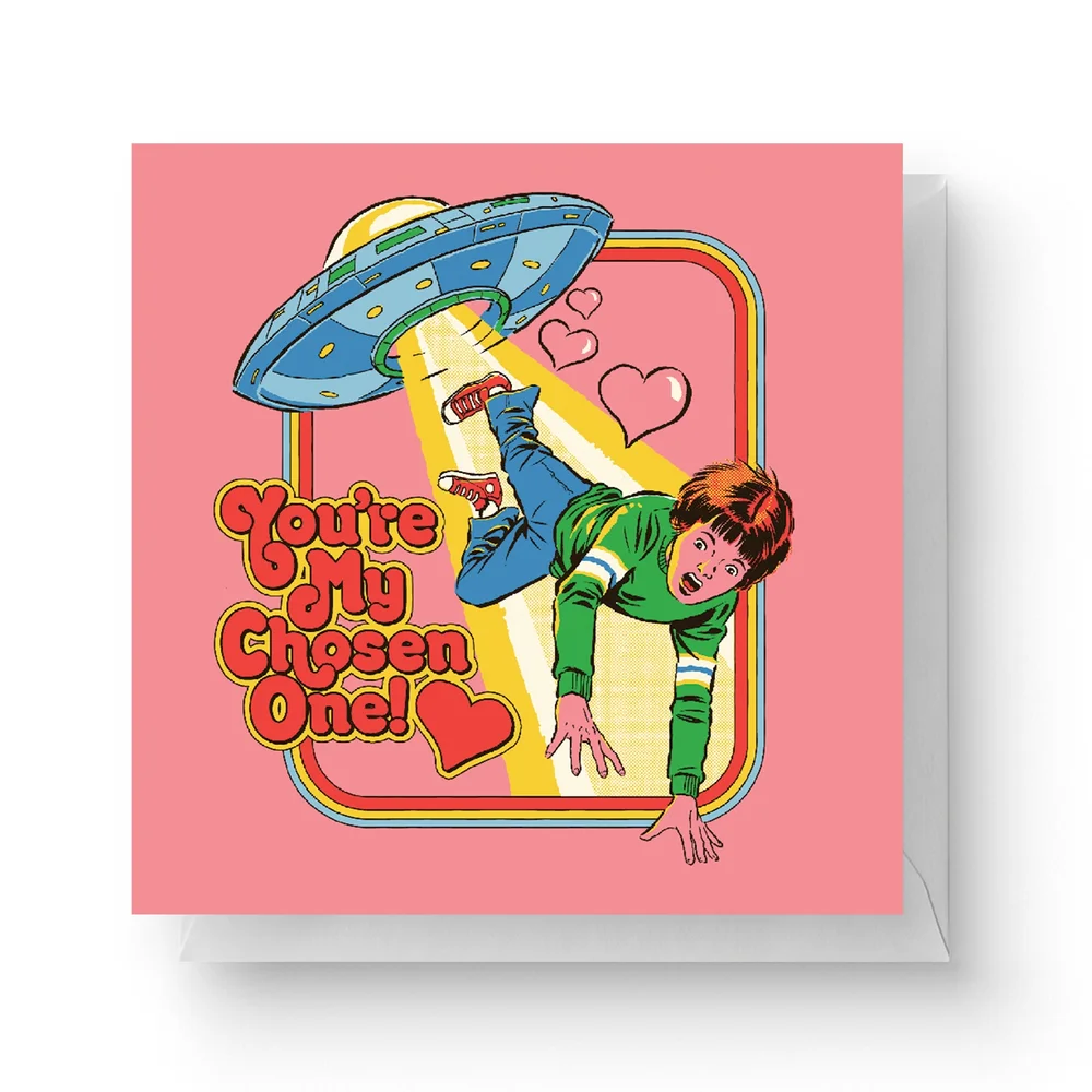 Steven Rhodes You're My Chosen One Square Greetings Card Image 1