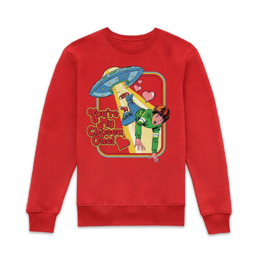 Steven Rhodes You're My Chosen One Sweatshirt - Red - XXL - Red Image 1