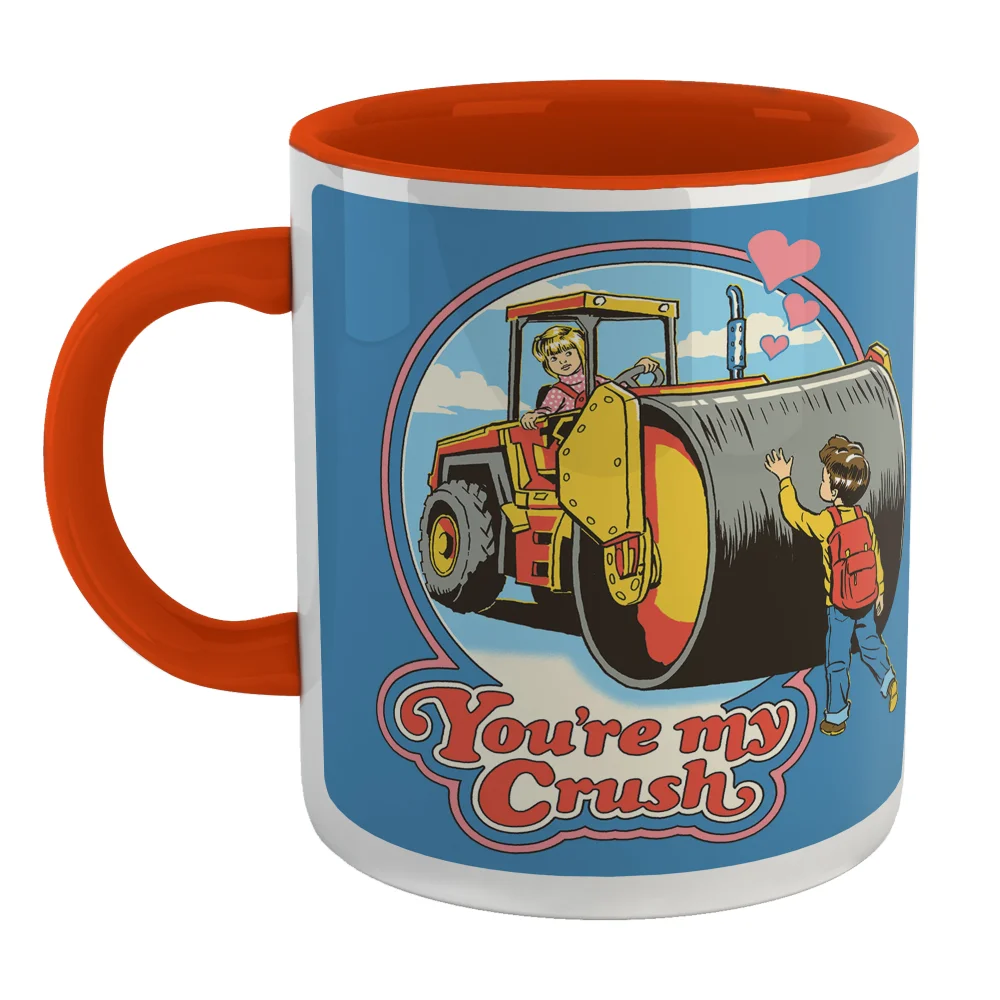 Steven Rhodes You're My Crush Mug - Orange Image 1