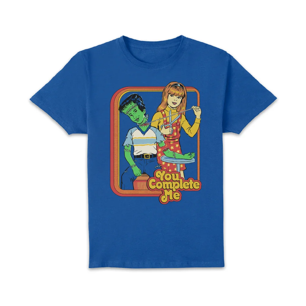 Steven Rhodes You Complete Me Men's T-Shirt - Blue - L - Blue Image 1