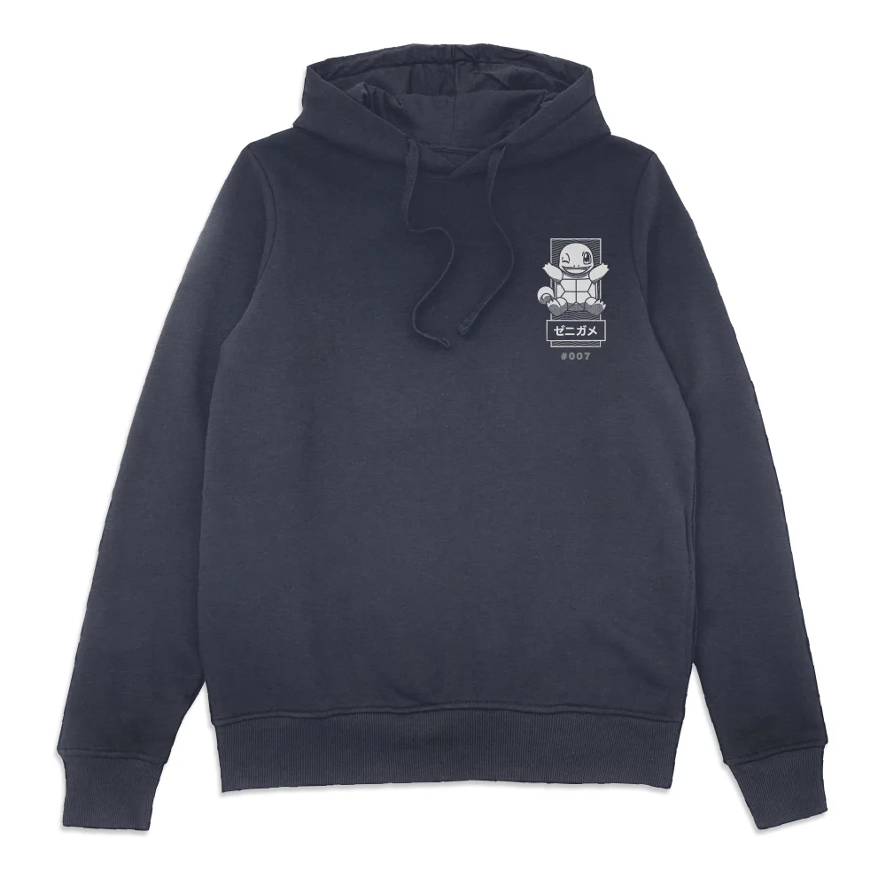 Pokémon Squirtle Manga Hoodie - Navy - XL - Navy Image 1
