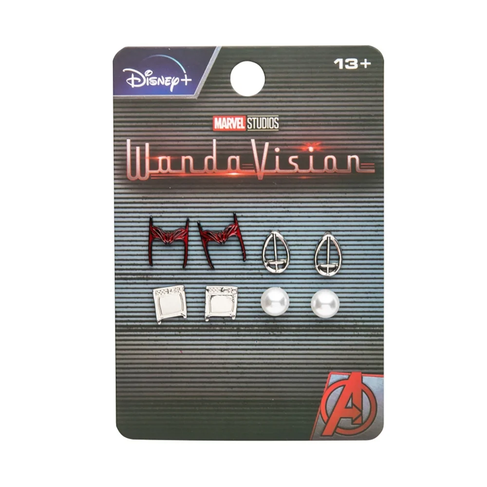 SalesOne Marvel Wandavision Tv Series Earring Set Image 1