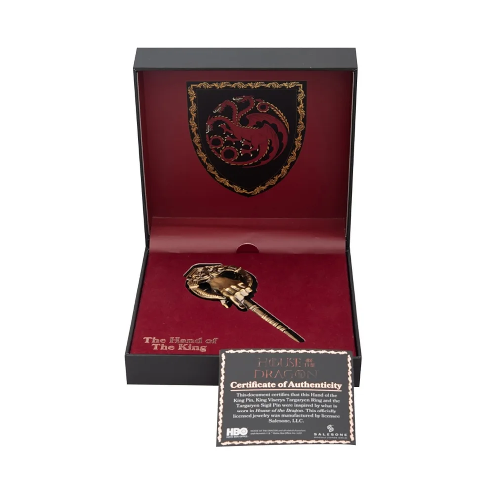 SalesOne Game Of Thrones House Of The Dragon Hand Of The King 3D Pin Replica Image 1