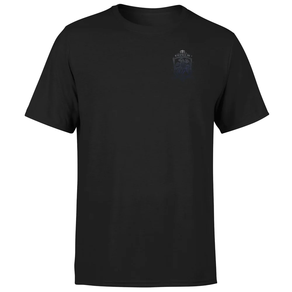 Harry Potter Ombré Collection 2022 Ombré Ravenclaw Sigil Men's T-Shirt - Black - 3XL Image 1
