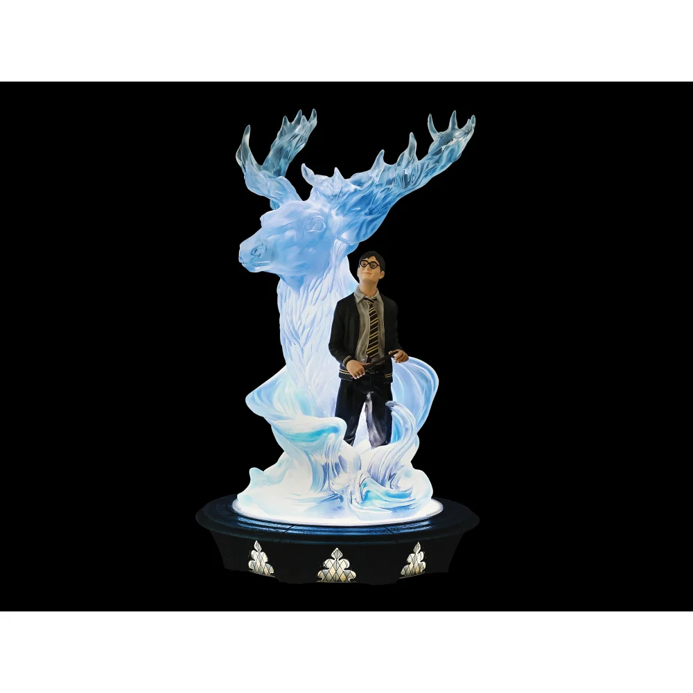 Enesco Harry Potter Harry & Patronus Light Up Collectible Figurine (32cm) Image 1