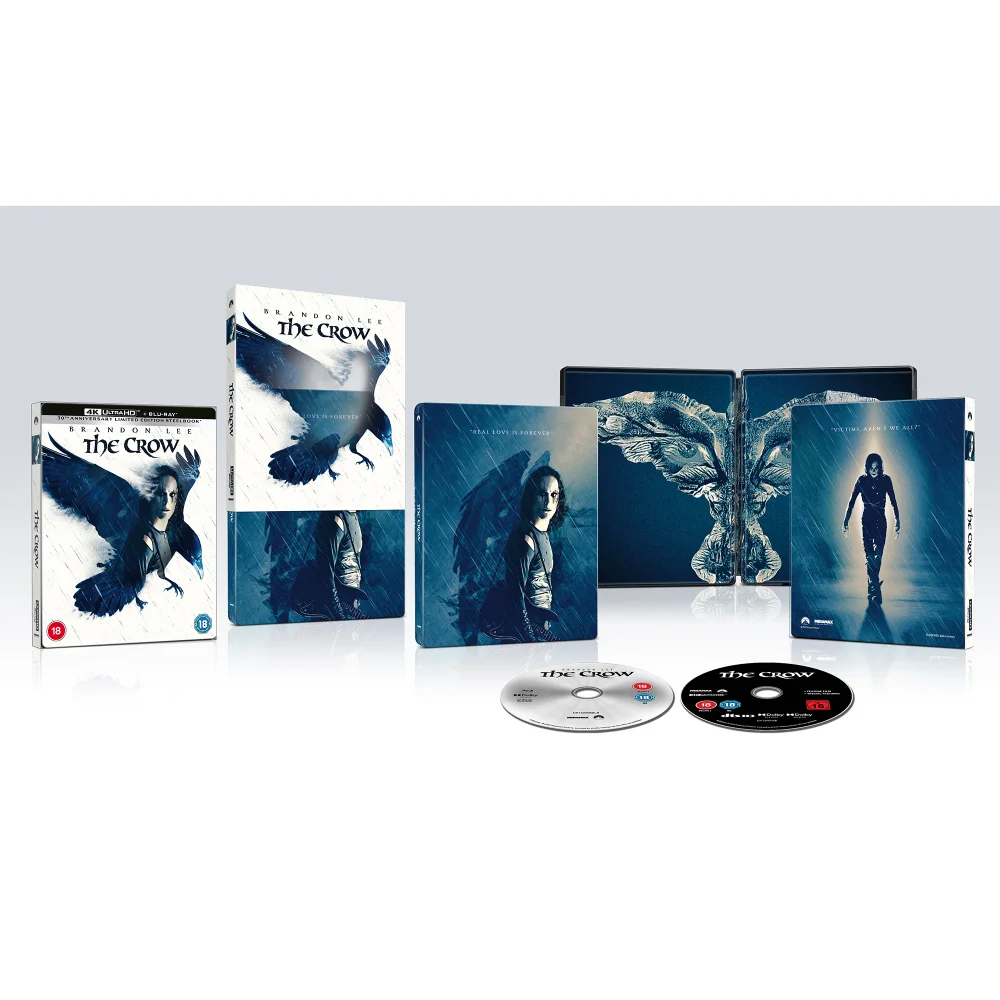 The Crow 4K Ultra HD Steelbook (Includes Blu-ray) Image 1