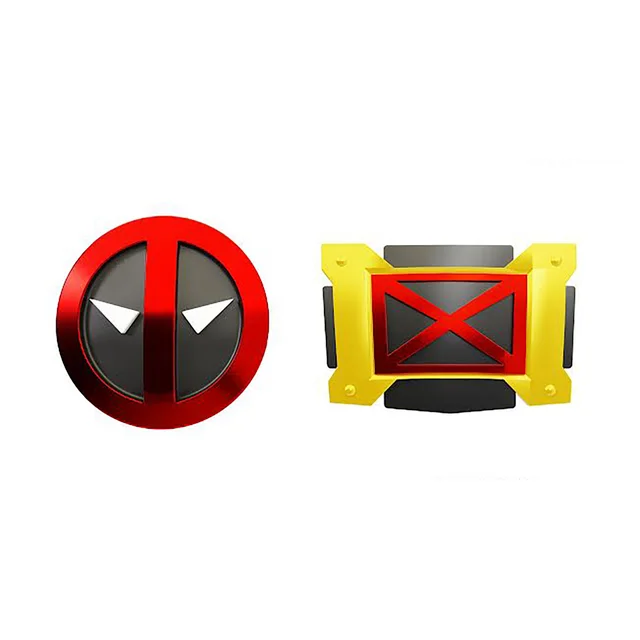 Deadpool and Wolverine Oversized Belt Icons Pin Set