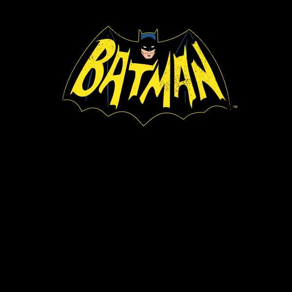 Batman '66 Vintage Blk Hoodie - Black