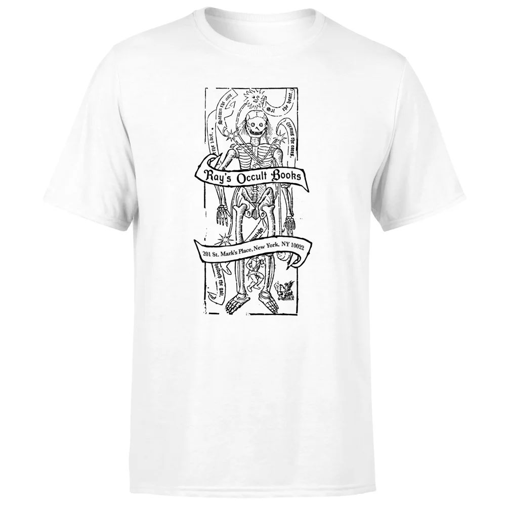Ghostbusters Ray's Occult Candle Men's T-Shirt - White - S Image 1