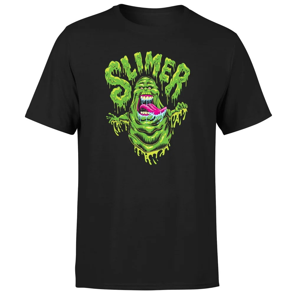 Ghostbusters Slimer Men's T-Shirt - Black - S Image 1