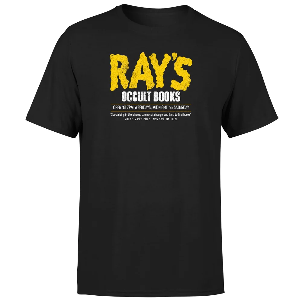 Ghostbusters Ray's Occult Books Men's T-Shirt - Black - S Image 1