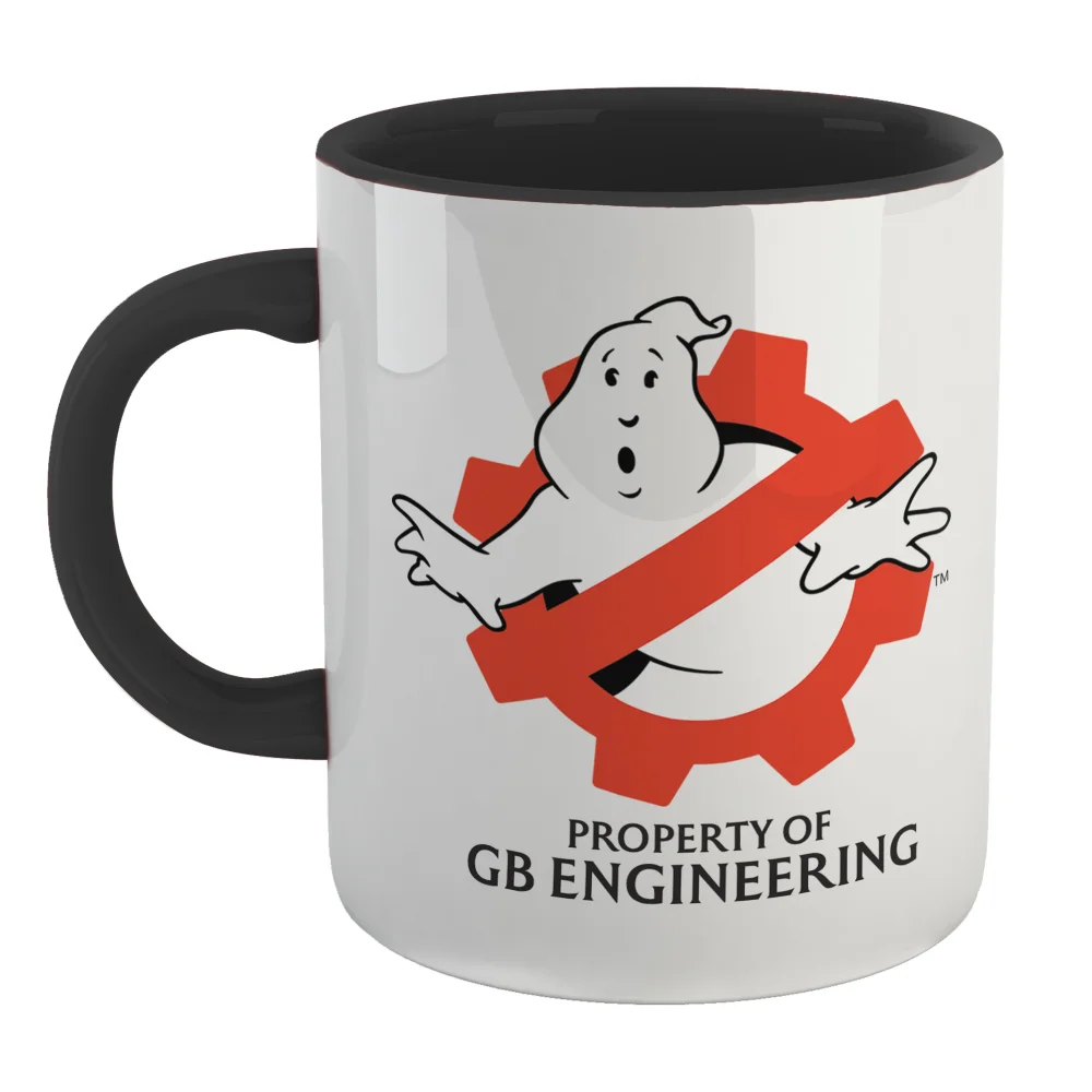 Ghostbusters GB Engineering Mug - Black Image 1