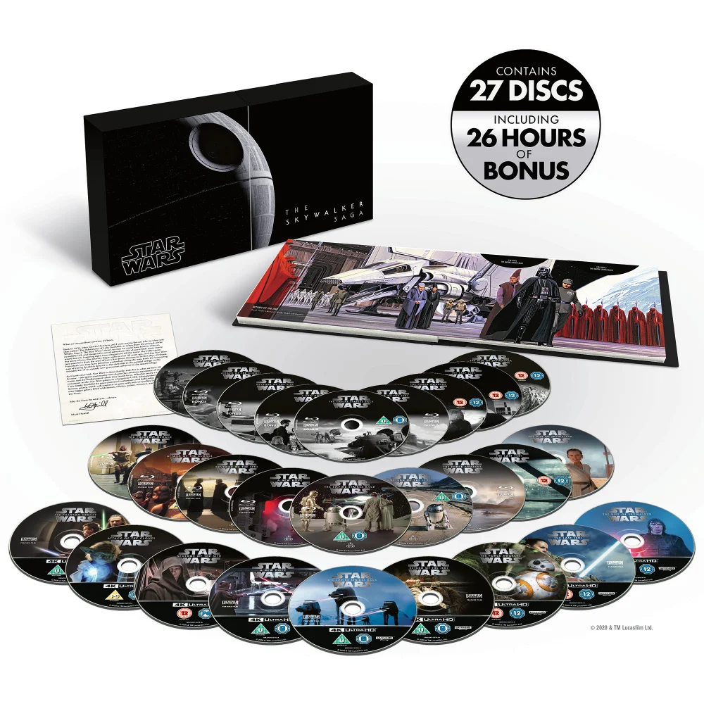 Star Wars: The Skywalker Saga - Complete Box Set 4K Ultra HD & Blu-ray Image 1