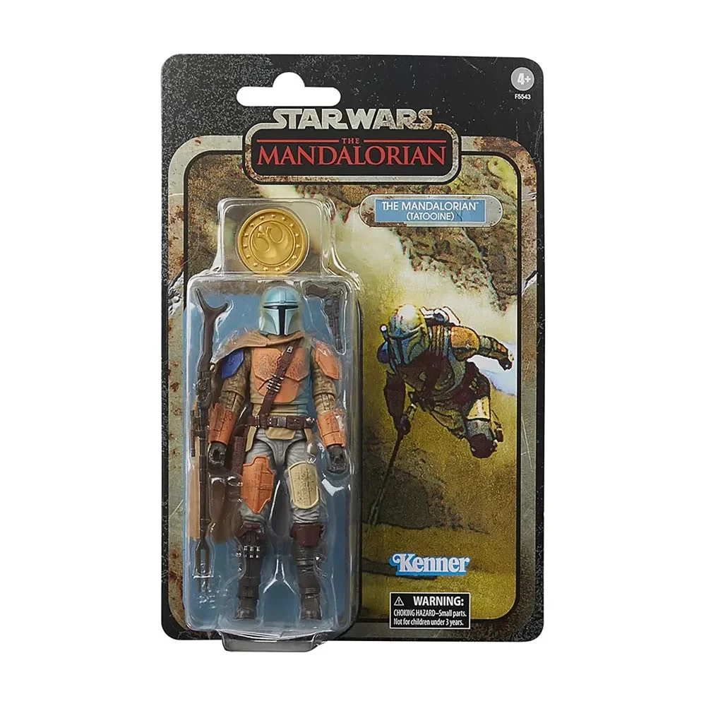 Star Wars: The Mandalorian: Black Series Credit Collection Action Figure: The Mandalorian (Tatooine) Image 1