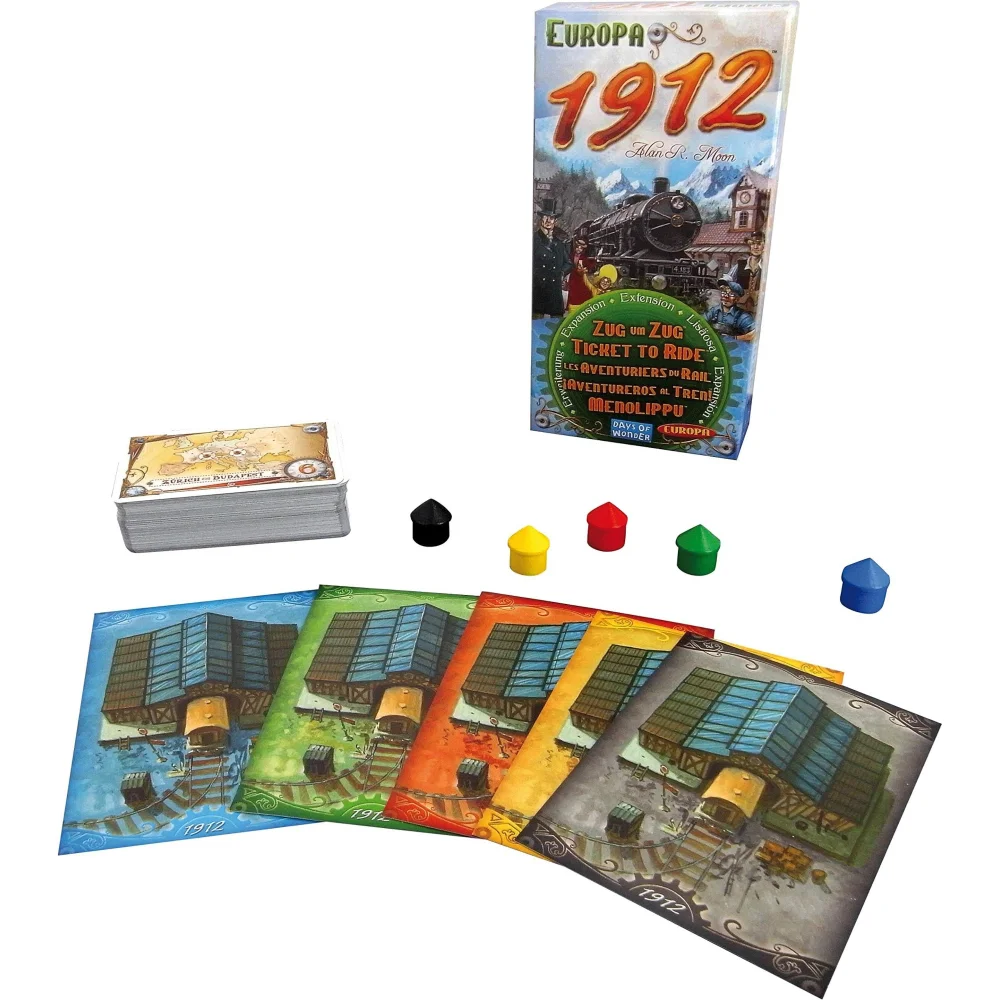Ticket to Ride Europe 1912 Exp. Image 1