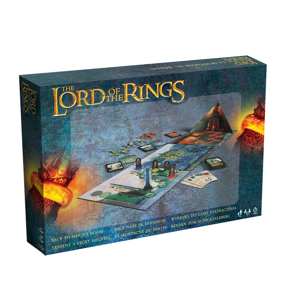 Lord Of The Rings Race To Mount Doom Board Game Image 1