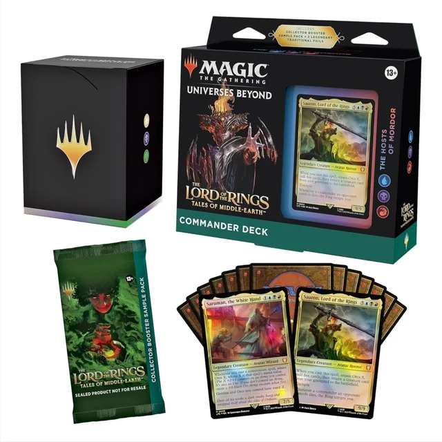 Magic: The Gathering The Lord Of The Rings: Tales Of Middle-Earth The Hosts Of Mordor Commander Deck