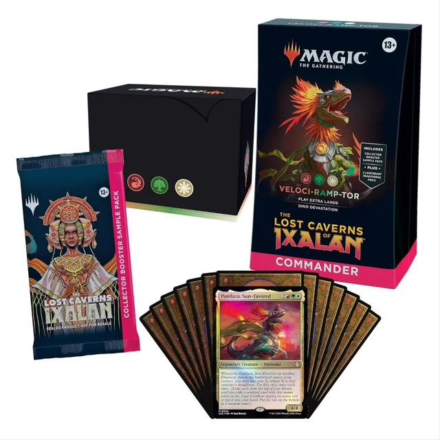 Magic: The Gathering Lost Caverns of Ixalan Veloci-ramp-tor Commander Deck