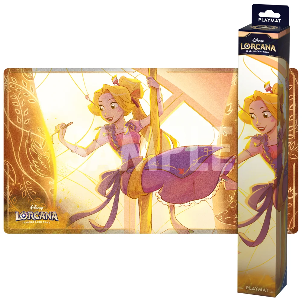 Disney Lorcana Rapunzel Neoprene Play Mat Image 1