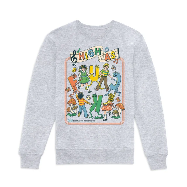 Steven Rhodes High AF Sweatshirt - Grey