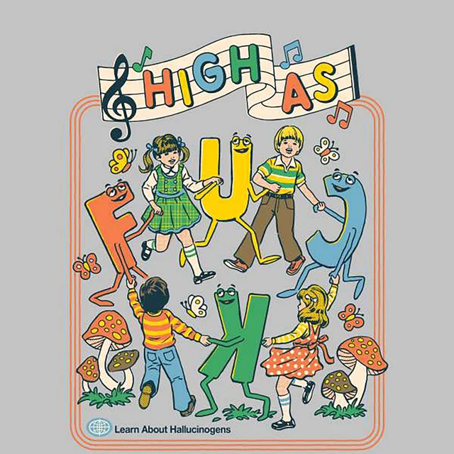 Steven Rhodes High AF Sweatshirt - Grey