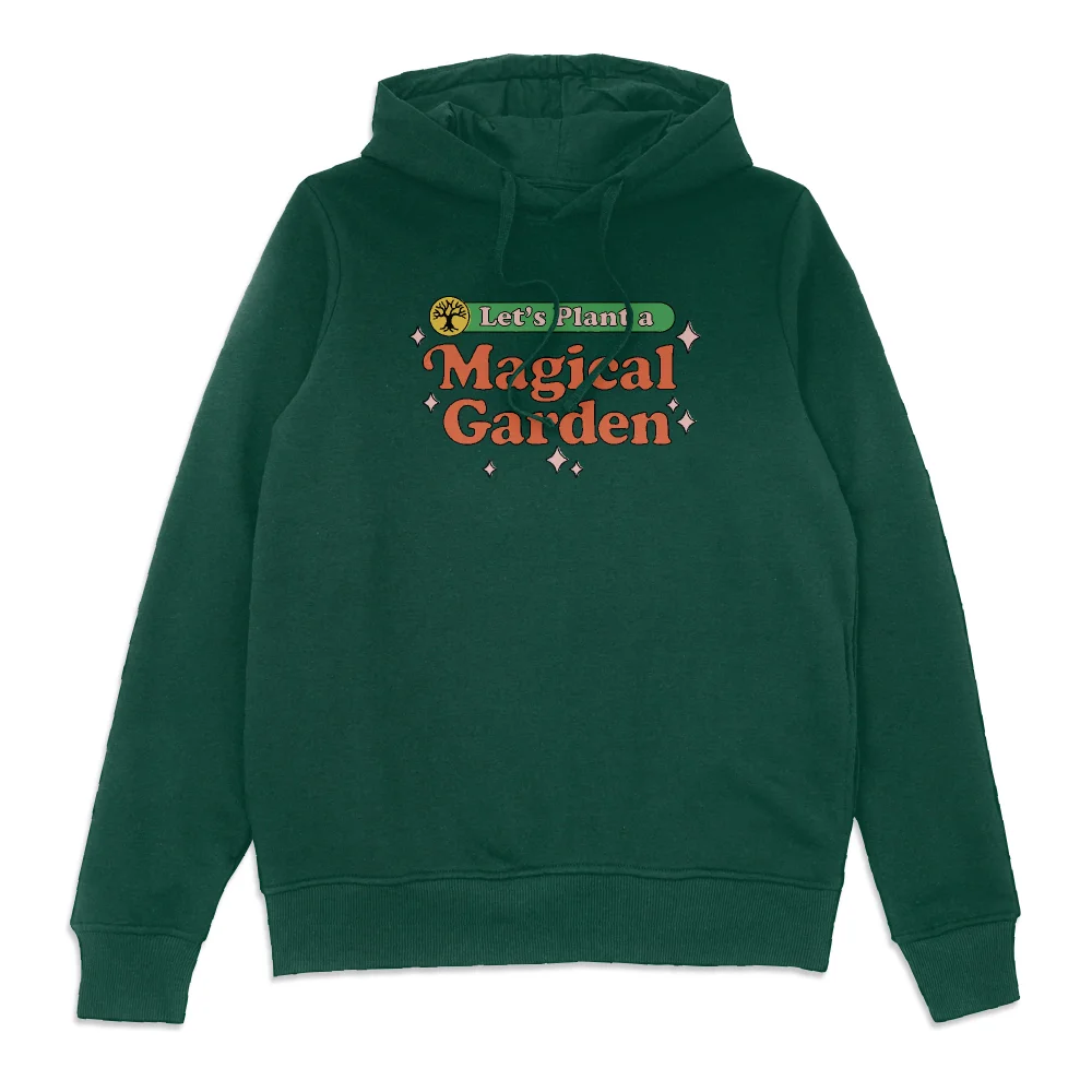 Steven Rhodes Let's Plant A Magical Garden Hoodie - Green - S Image 1