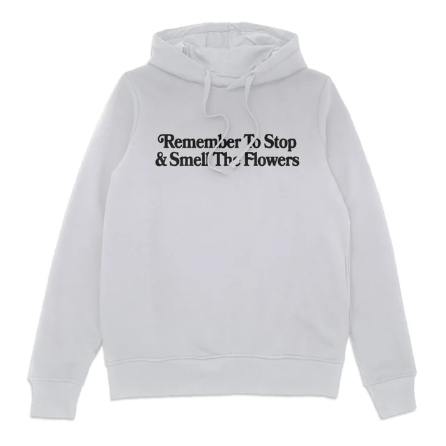 Steven Rhodes Smell The Flowers Hoodie - White