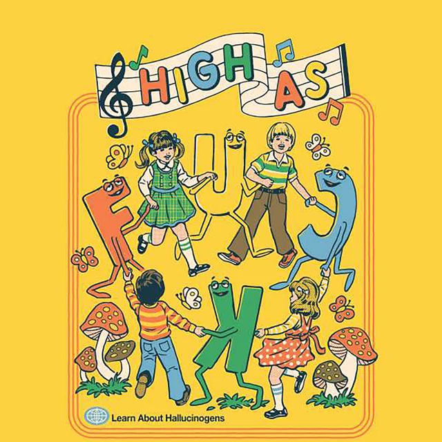 Steven Rhodes High AF Unisex T-Shirt - Yellow