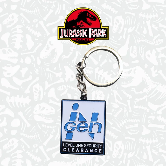 Fanattik Jurassic Park Limited Edition InGen Key Ring