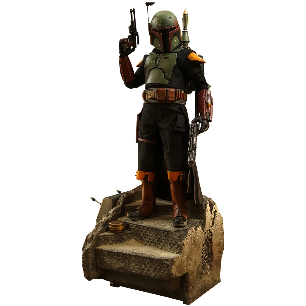 Hot Toys The Book of Boba Fett 1:4 Scale Boba Fett Deluxe Edition Statue (45cm) Image 1