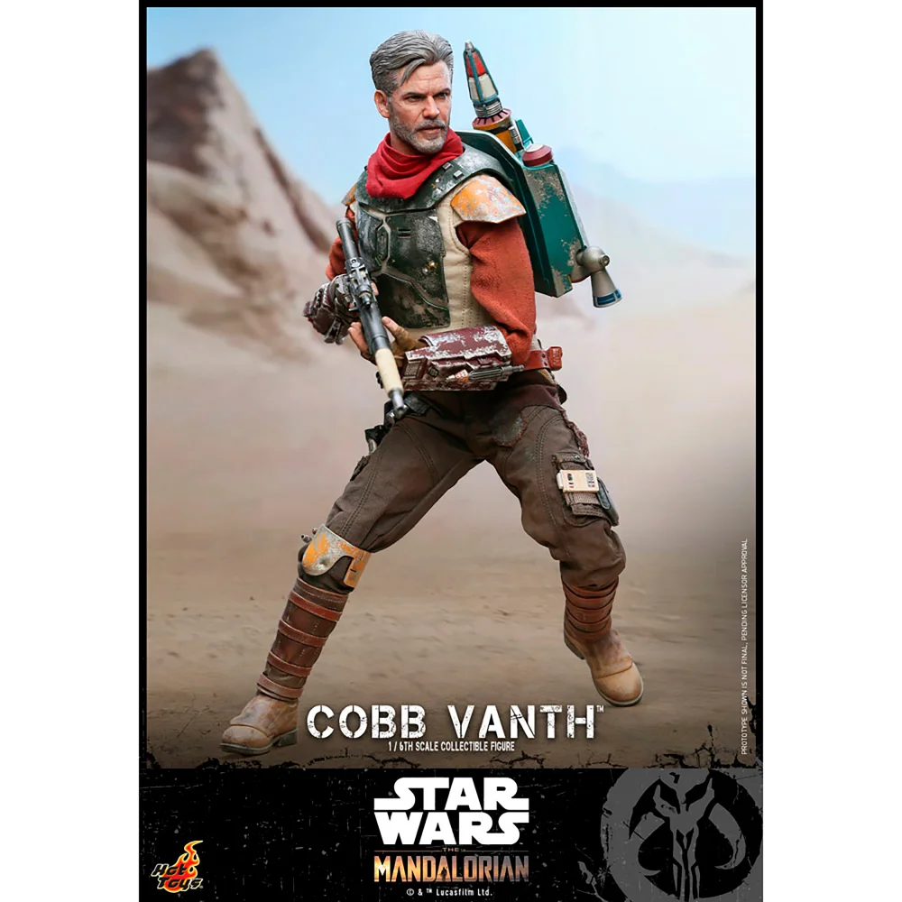Hot Toys Star Wars The Mandalorian 1:6 Scale Cobb Vanth Statue (31cm) Image 1