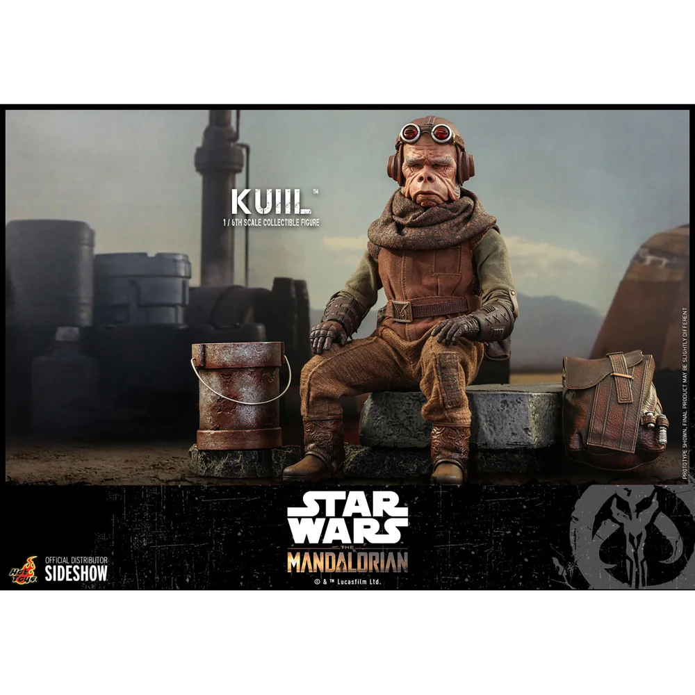 Hot Toys Star Wars The Mandalorian 1:6 Scale Kuiil Statue (24.5cm) Image 1