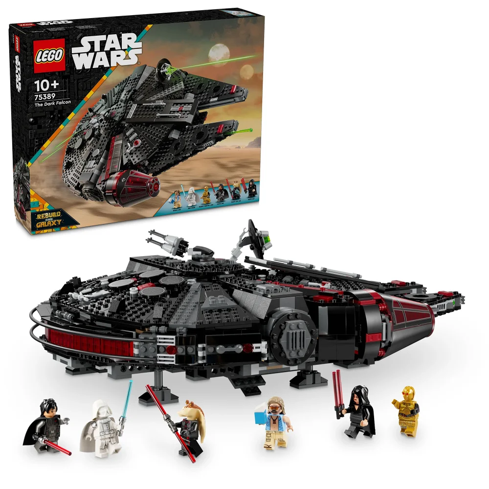 LEGO Star Wars The Dark Falcon Building Toy for Kids 75389 Image 1