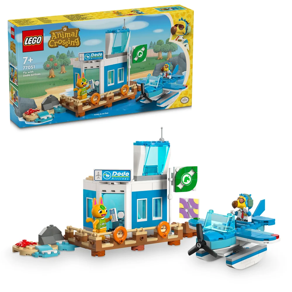 LEGO Animal Crossing Fly with Dodo Airlines Airport Toy 77051 Image 1