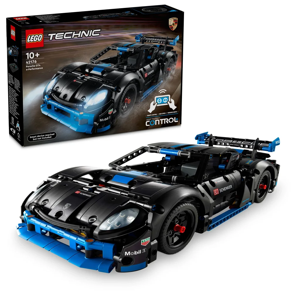 LEGO Technic Porsche GT4 e-Performance Race Car Toy 42176 Image 1